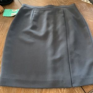 Nordstrom new formal skirt size 10 gray